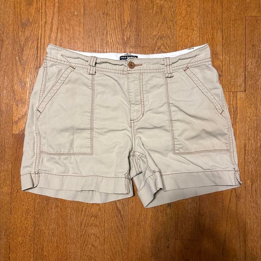 Polo-ralph-lauren Women's Tan and Cream Shorts